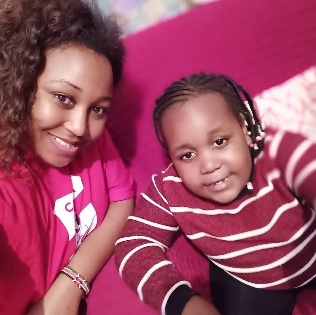 Betty Kyallo with her daughter Ivanna