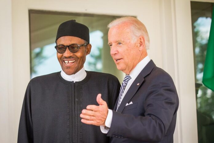 Muhammadu Buhari and Joe Biden
