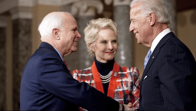 John McCain widow want Republicans to concede defeat