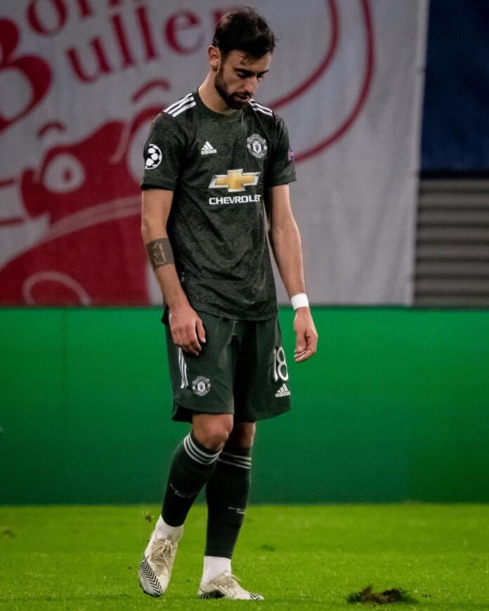 bruno fernandes united shirt