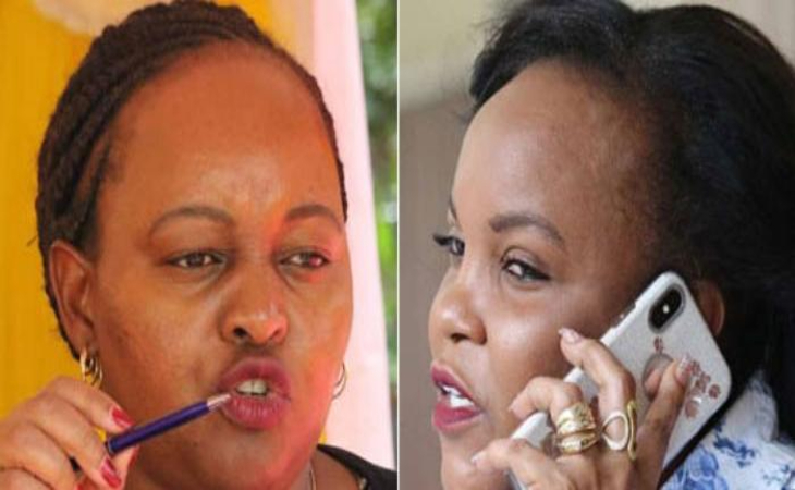 Waiguru Ngirici Goons Fight Outside A Church To Attract Ruto's Attention