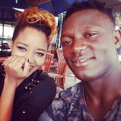 Victor Wanyama and his girlfriend Serah Teshna