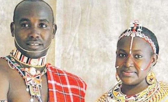 Samburu Senator Steve Lelegwe his first wife Beatrice Maseina 