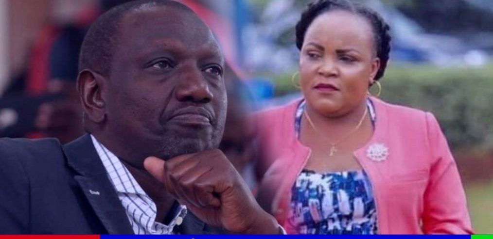 Purity Ngirici For The First Time Opposes DP Ruto In Public