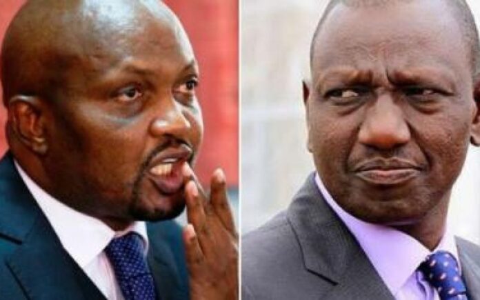 Uhuru's Mole In Ruto's Camp? Why Ruto Is Very Much Afraid Of Moses Kuria