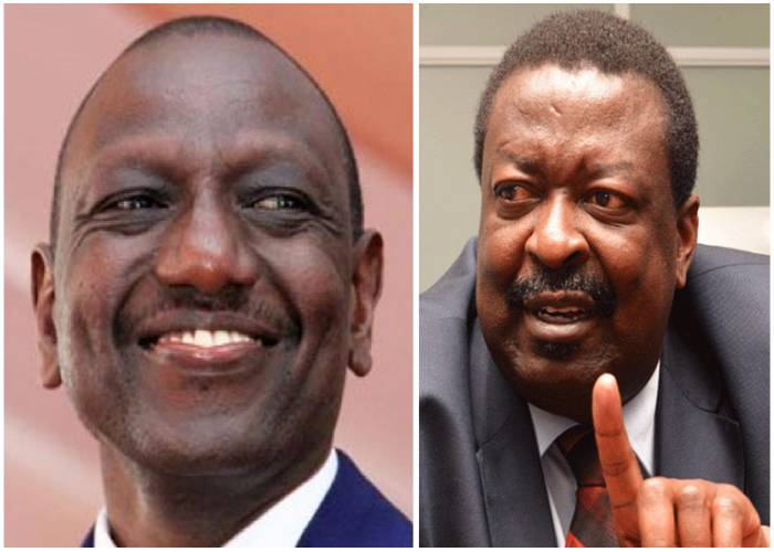 Jitters In Western As Ruto Mocks Mudavadi With A Non Existent Position