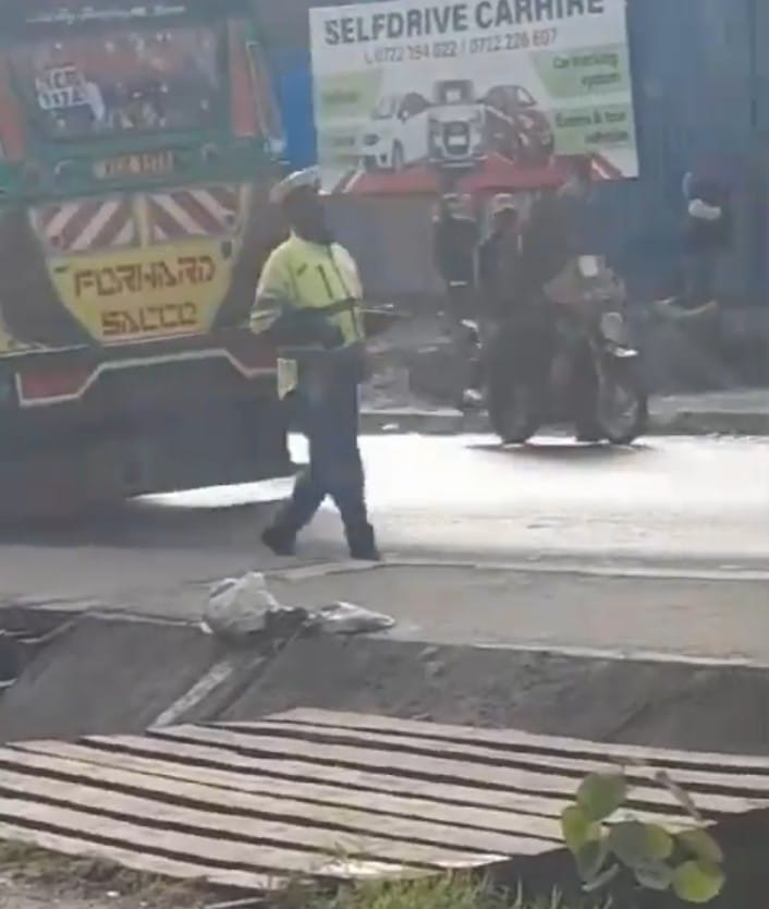 Nairobi Traffic Police Caught In Viral Clip Suspended 